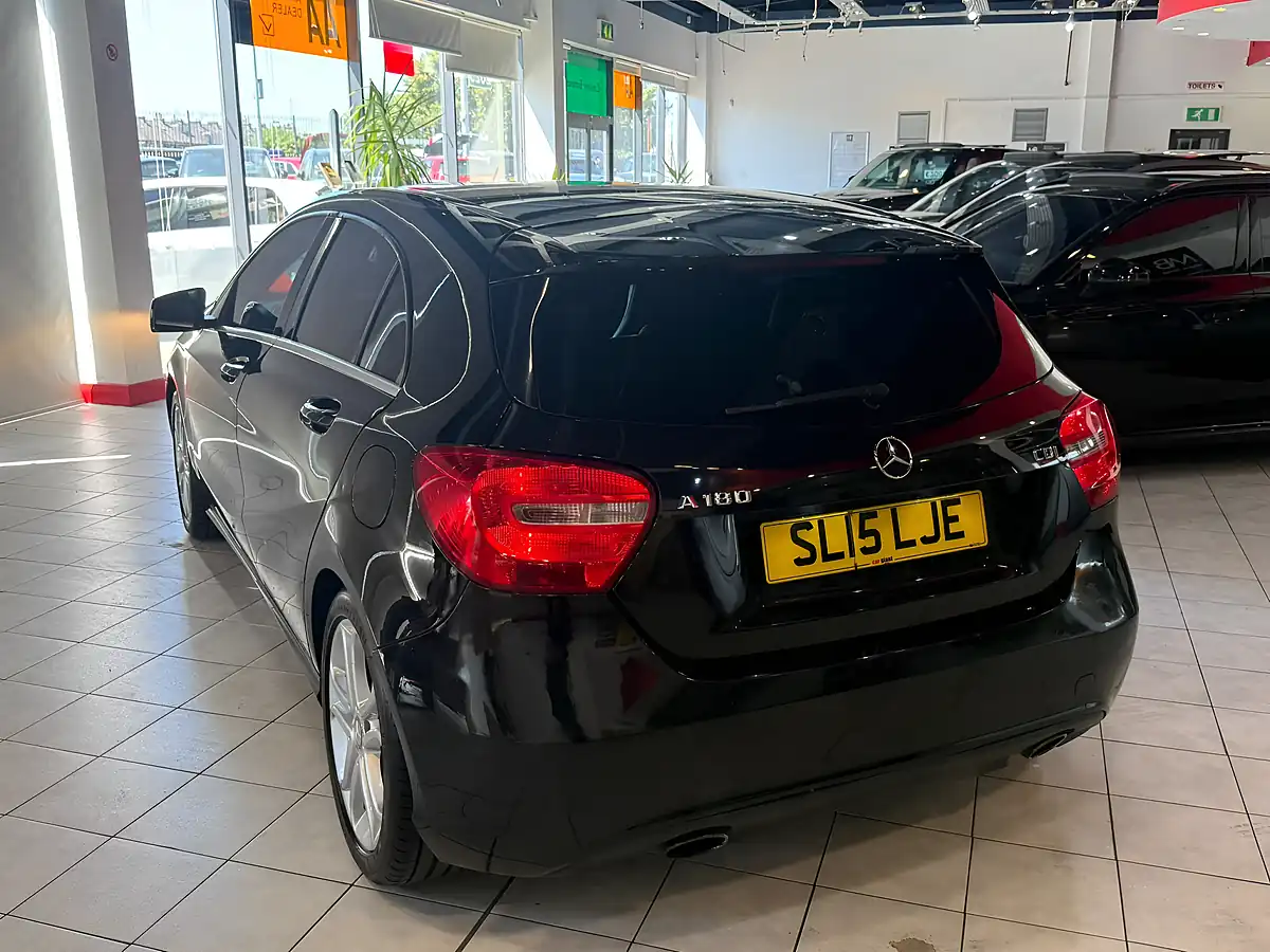 Used 2015 Mercedes-Benz a Class Sport Black - Interior and Exterior details 6