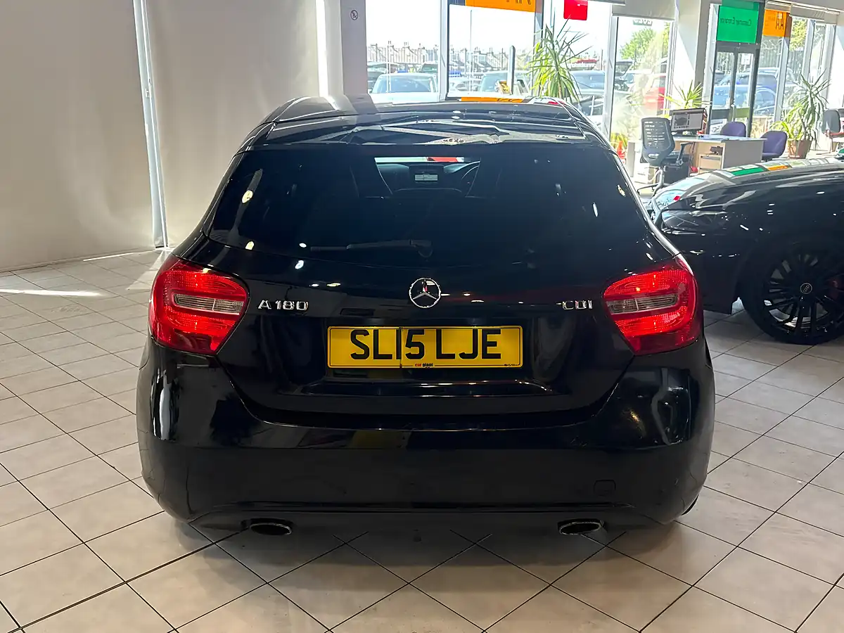 Used 2015 Mercedes-Benz a Class Sport Black - Interior and Exterior details 8