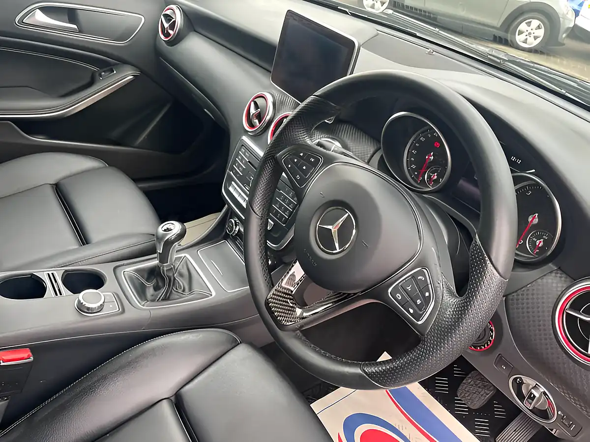 Used 2015 Mercedes-Benz a Class Sport Black - Interior and Exterior details 10