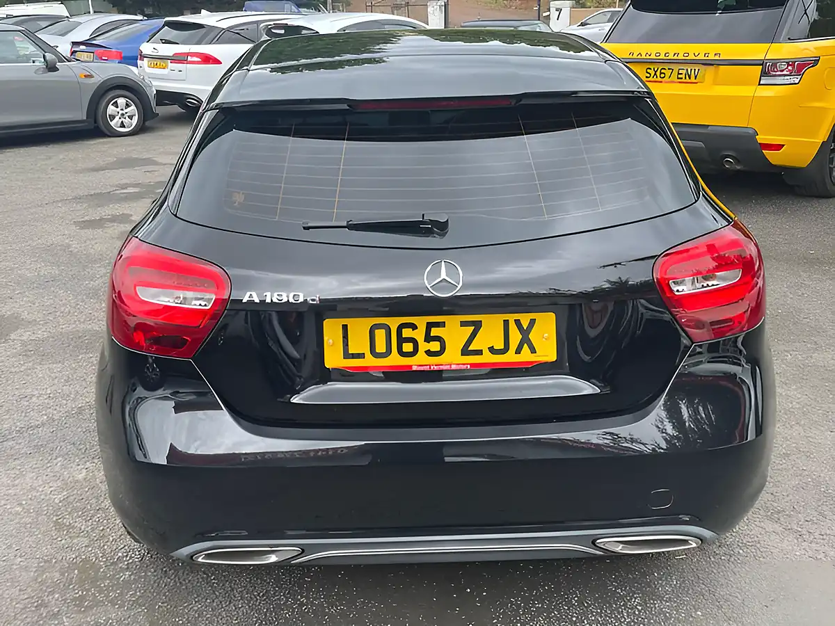 Used 2015 Mercedes-Benz a Class Sport Black - Interior and Exterior details 7