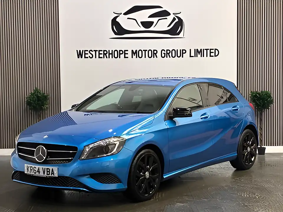 Used 2015 Mercedes-Benz a Class Sport Blue - Interior and Exterior details 10
