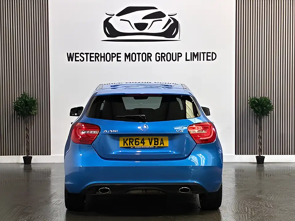 Used 2015 Mercedes-Benz a Class Sport Blue - Interior and Exterior details 12