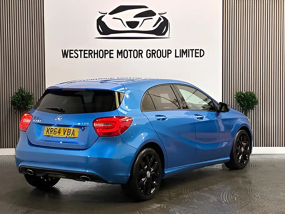 Used 2015 Mercedes-Benz a Class Sport Blue - Interior and Exterior details 13
