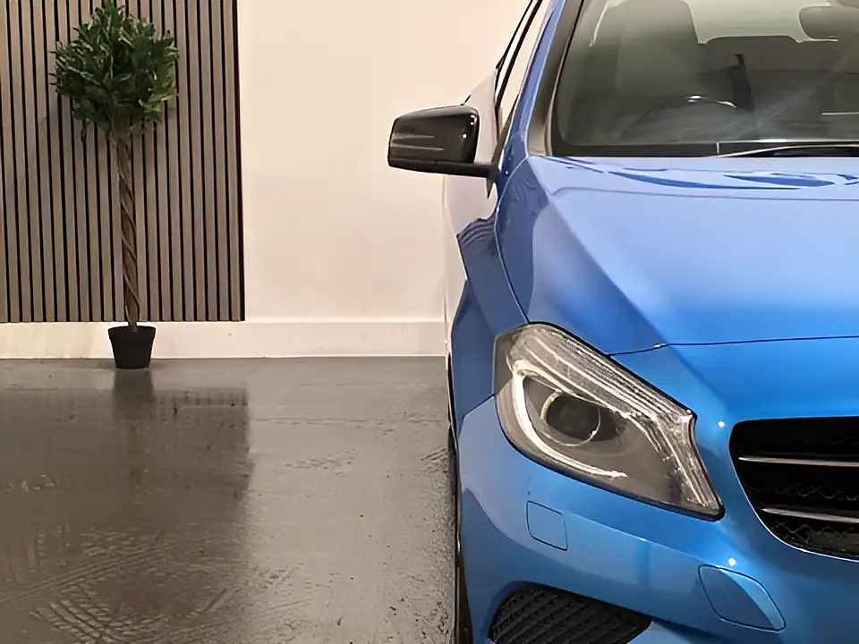 Used 2015 Mercedes-Benz a Class Sport Blue - Interior and Exterior details 19