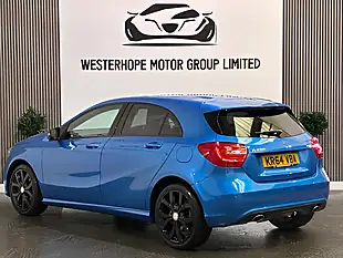 Used 2015 Mercedes-Benz a Class Sport Blue - Interior and Exterior details 2