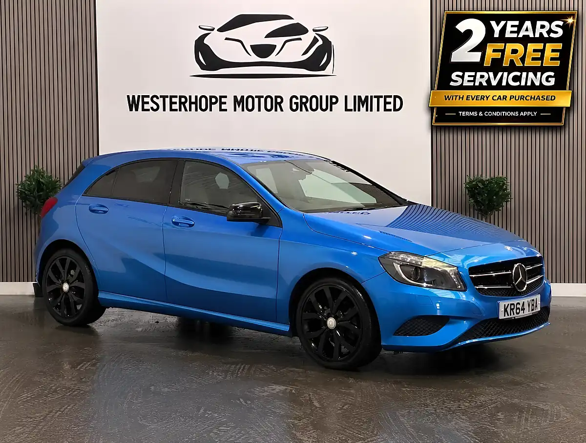 Used 2015 Mercedes-Benz a Class Sport Blue - Interior and Exterior details 20