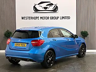 Used 2015 Mercedes-Benz a Class Sport Blue - Interior and Exterior details 4