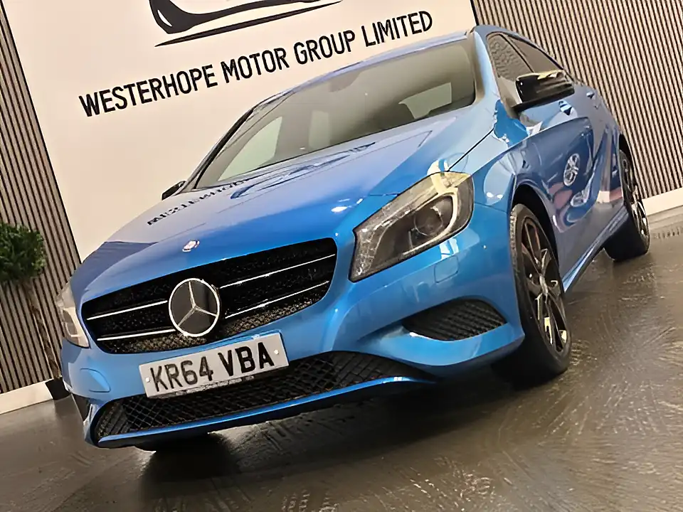 Used 2015 Mercedes-Benz a Class Sport Blue - Interior and Exterior details 7
