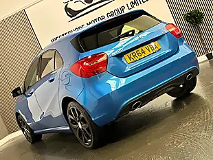 Used 2015 Mercedes-Benz a Class Sport Blue - Interior and Exterior details 9