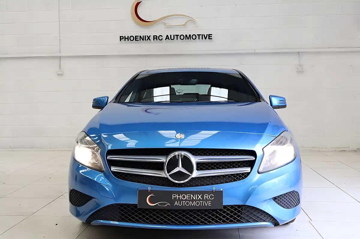 Used 2015 Mercedes-Benz a Class Sport Blue - Interior and Exterior details 2