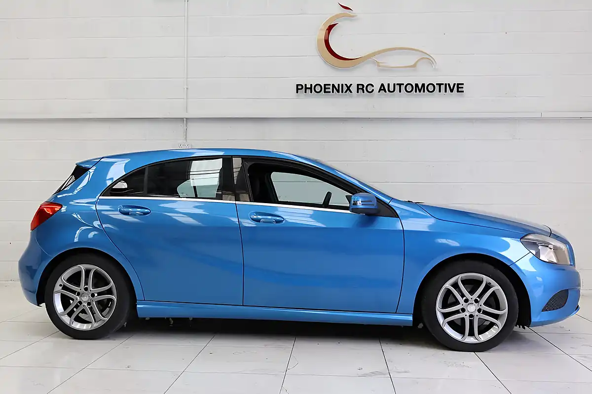 Used 2015 Mercedes-Benz a Class Sport Blue - Interior and Exterior details 3