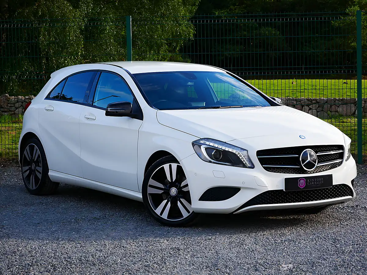 Used 2015 Mercedes-Benz a Class Sport Cirrus White - Front View