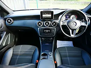 Used 2015 Mercedes-Benz a Class Sport Cirrus White - Interior and Exterior details 10
