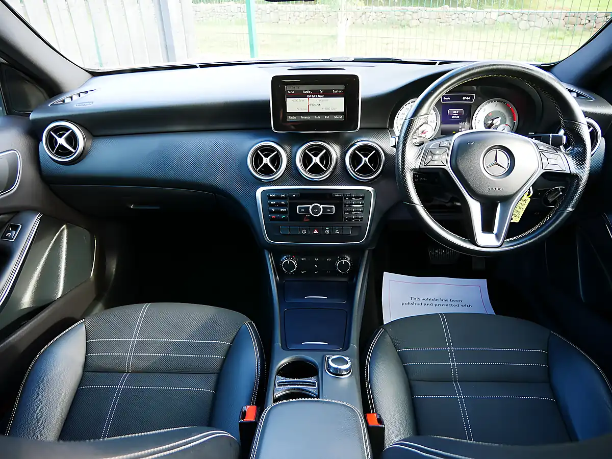 Used 2015 Mercedes-Benz a Class Sport Cirrus White - Interior and Exterior details 10