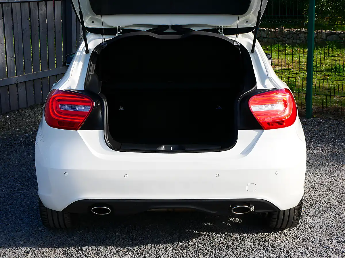 Used 2015 Mercedes-Benz a Class Sport Cirrus White - Interior and Exterior details 12