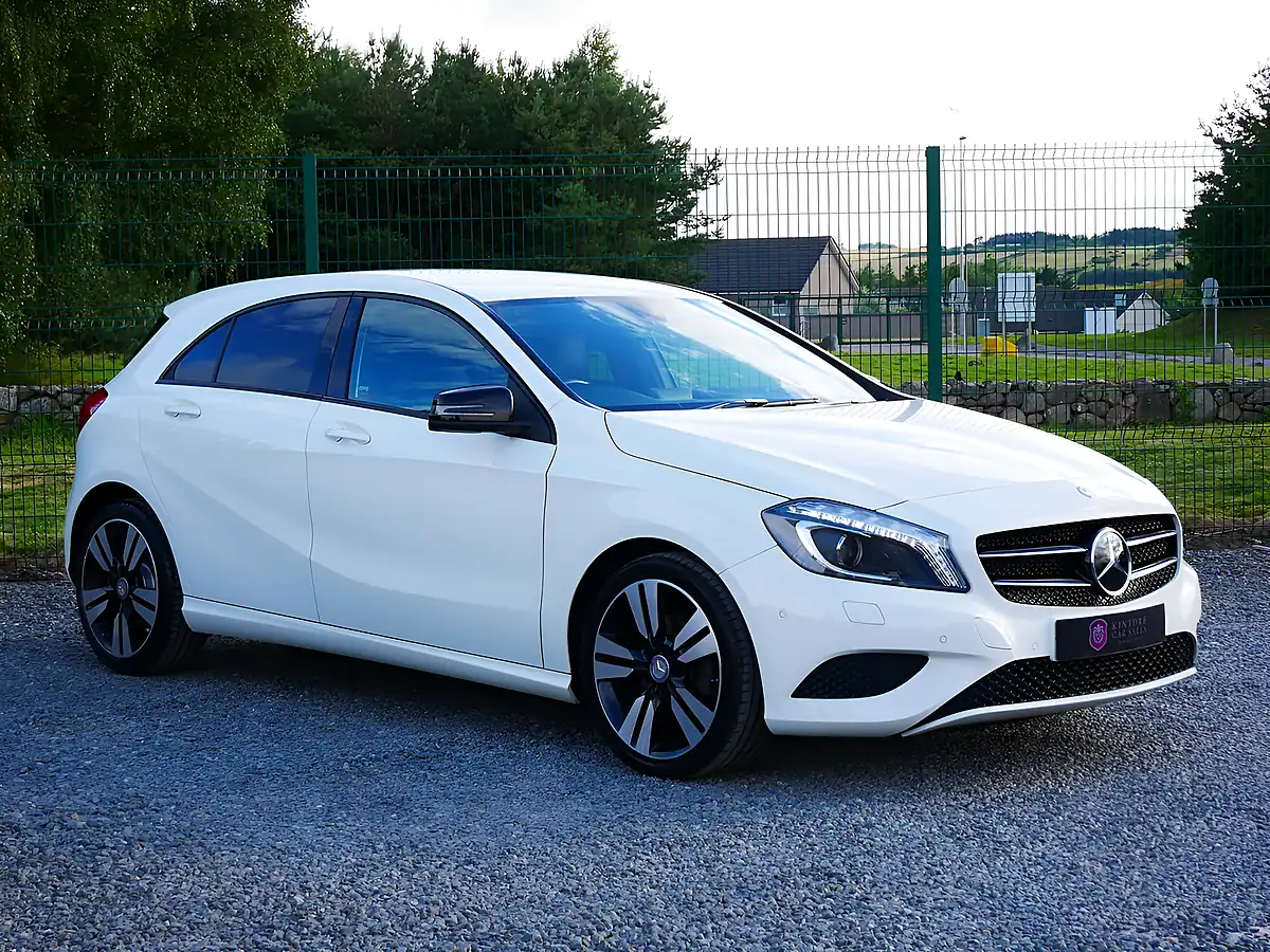 Used 2015 Mercedes-Benz a Class Sport Cirrus White - Interior and Exterior details 2
