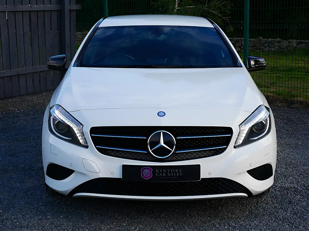 Used 2015 Mercedes-Benz a Class Sport Cirrus White - Interior and Exterior details 3
