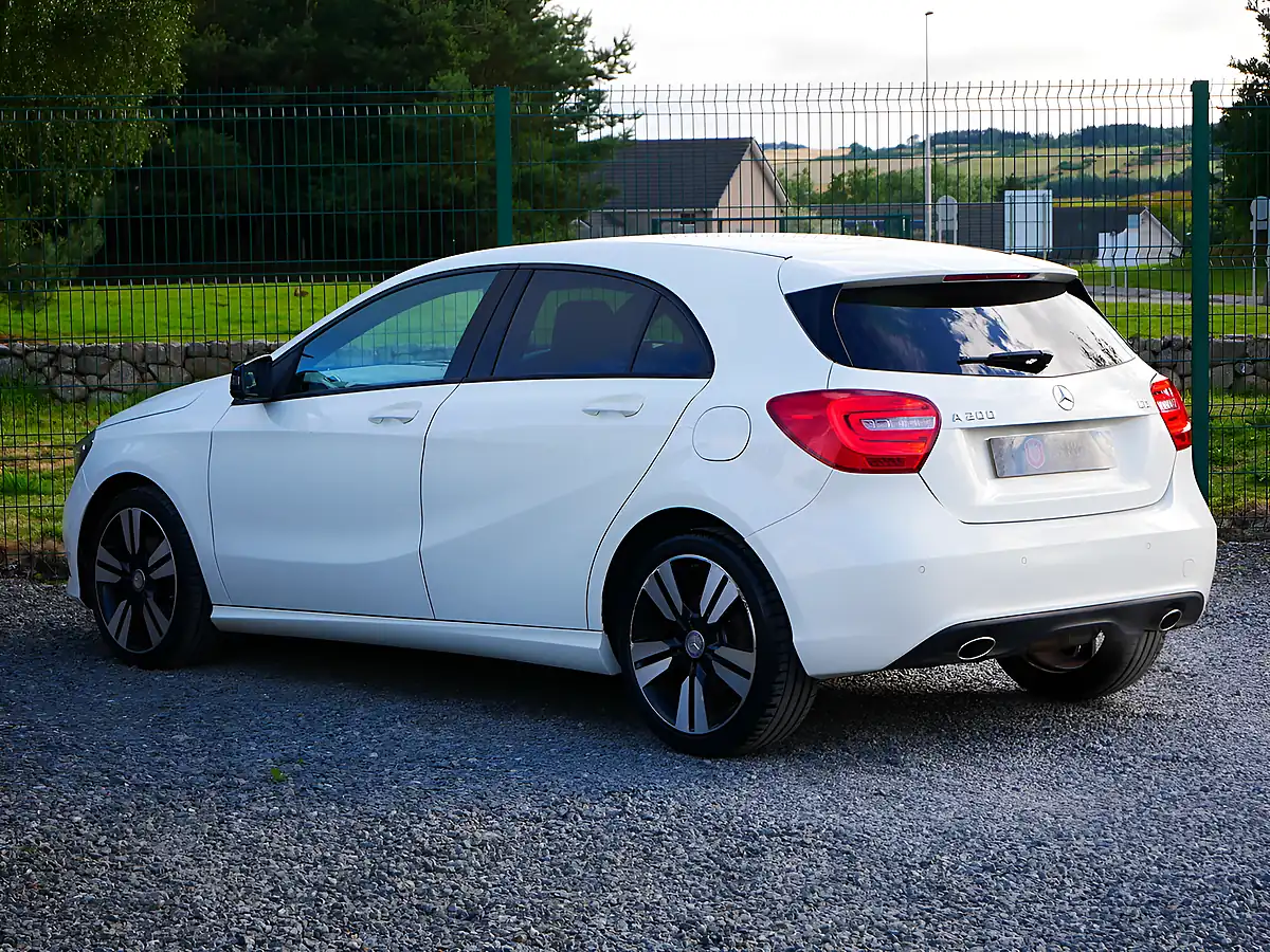 Used 2015 Mercedes-Benz a Class Sport Cirrus White - Interior and Exterior details 7