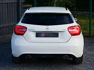 Used 2015 Mercedes-Benz a Class Sport Cirrus White - Interior and Exterior details 8