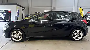 Used 2015 Mercedes-Benz a Class Sport Edition Black Black - Interior and Exterior details 2
