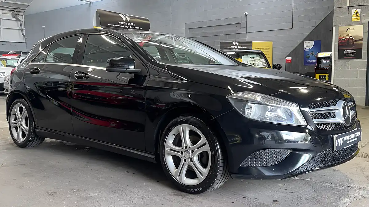 Used 2015 Mercedes-Benz a Class Sport Edition Black Black - Interior and Exterior details 4
