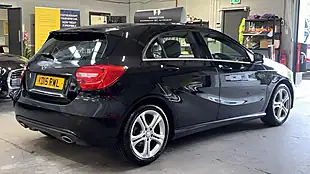 Used 2015 Mercedes-Benz a Class Sport Edition Black Black - Interior and Exterior details 5