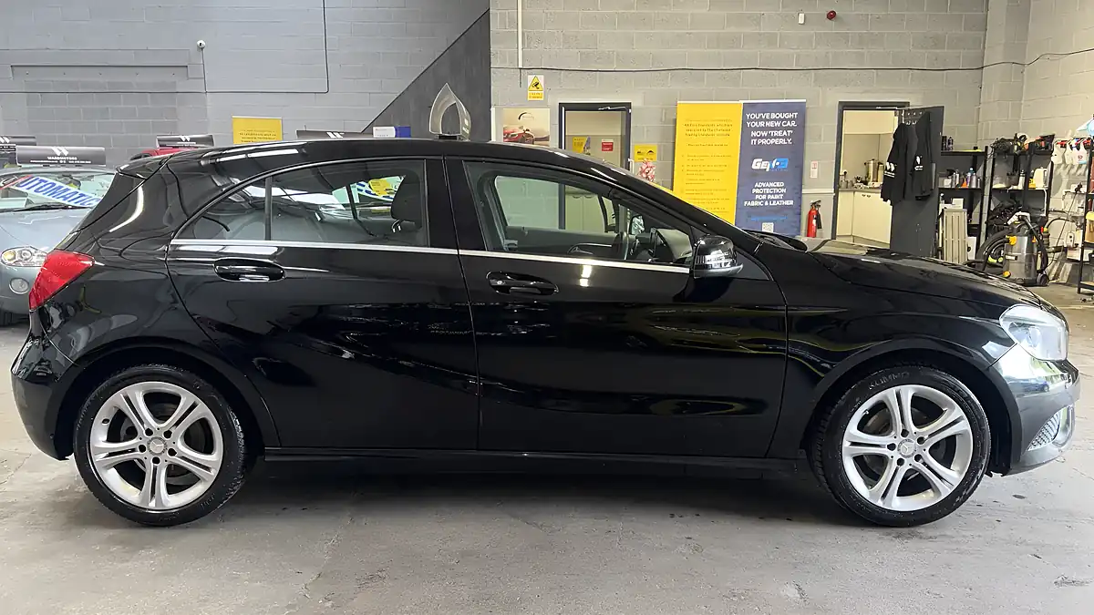Used 2015 Mercedes-Benz a Class Sport Edition Black Black - Interior and Exterior details 8