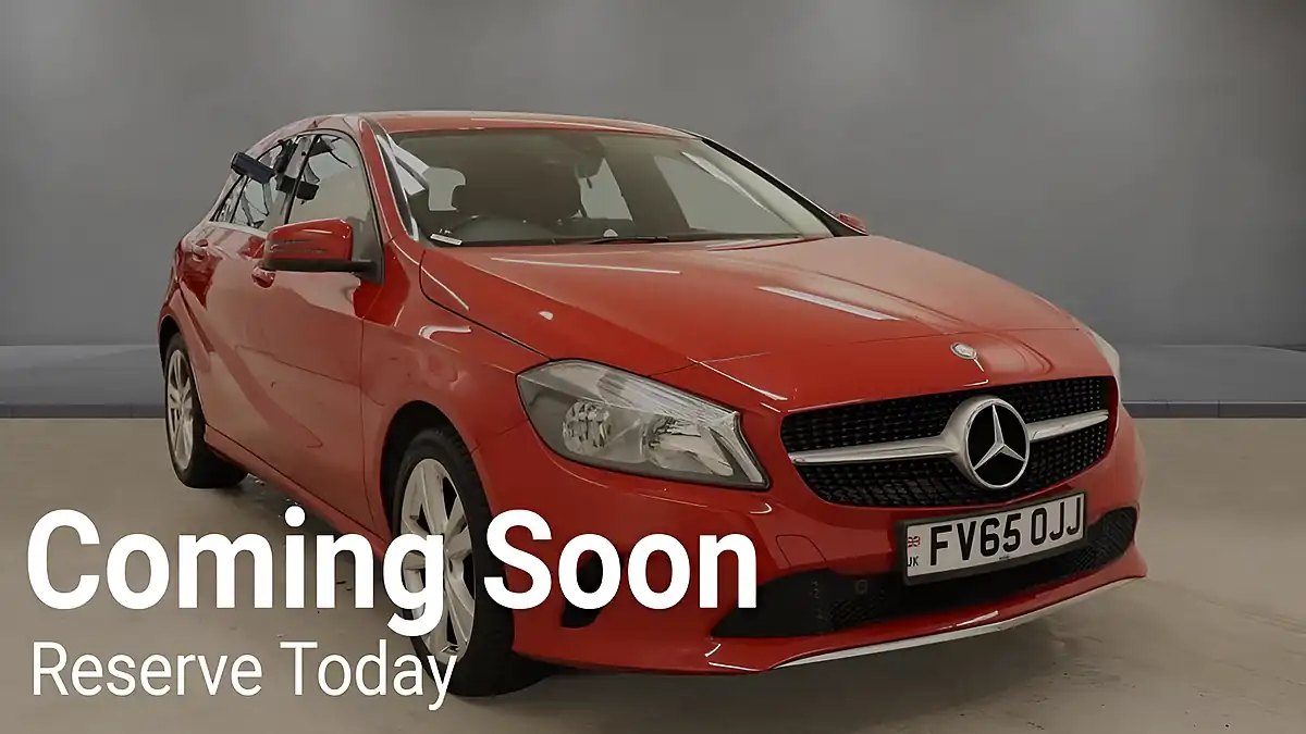 Used 2015 Mercedes-Benz a-Class Sport (executive) Red - Front View