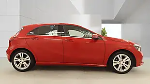 Used 2015 Mercedes-Benz a-Class Sport (executive) Red - Interior and Exterior details 11