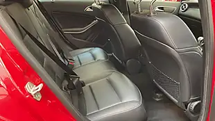 Used 2015 Mercedes-Benz a-Class Sport (executive) Red - Interior and Exterior details 16