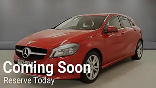 Used 2015 Mercedes-Benz a-Class Sport (executive) Red - Interior and Exterior details 2