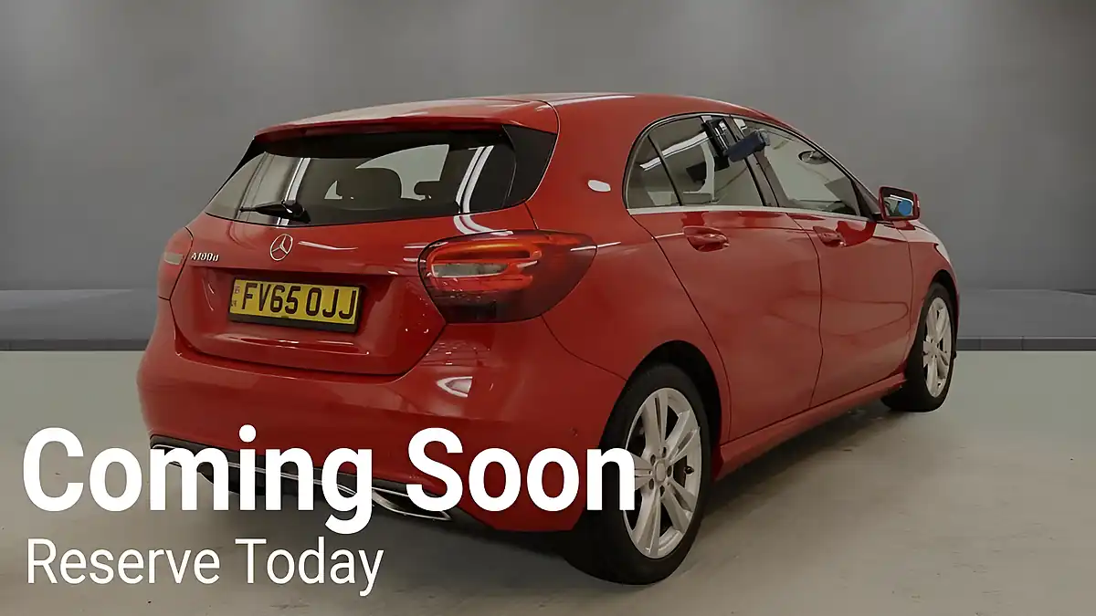 Used 2015 Mercedes-Benz a-Class Sport (executive) Red - Interior and Exterior details 4