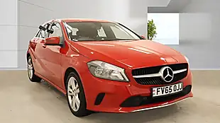 Used 2015 Mercedes-Benz a-Class Sport (executive) Red - Interior and Exterior details 7