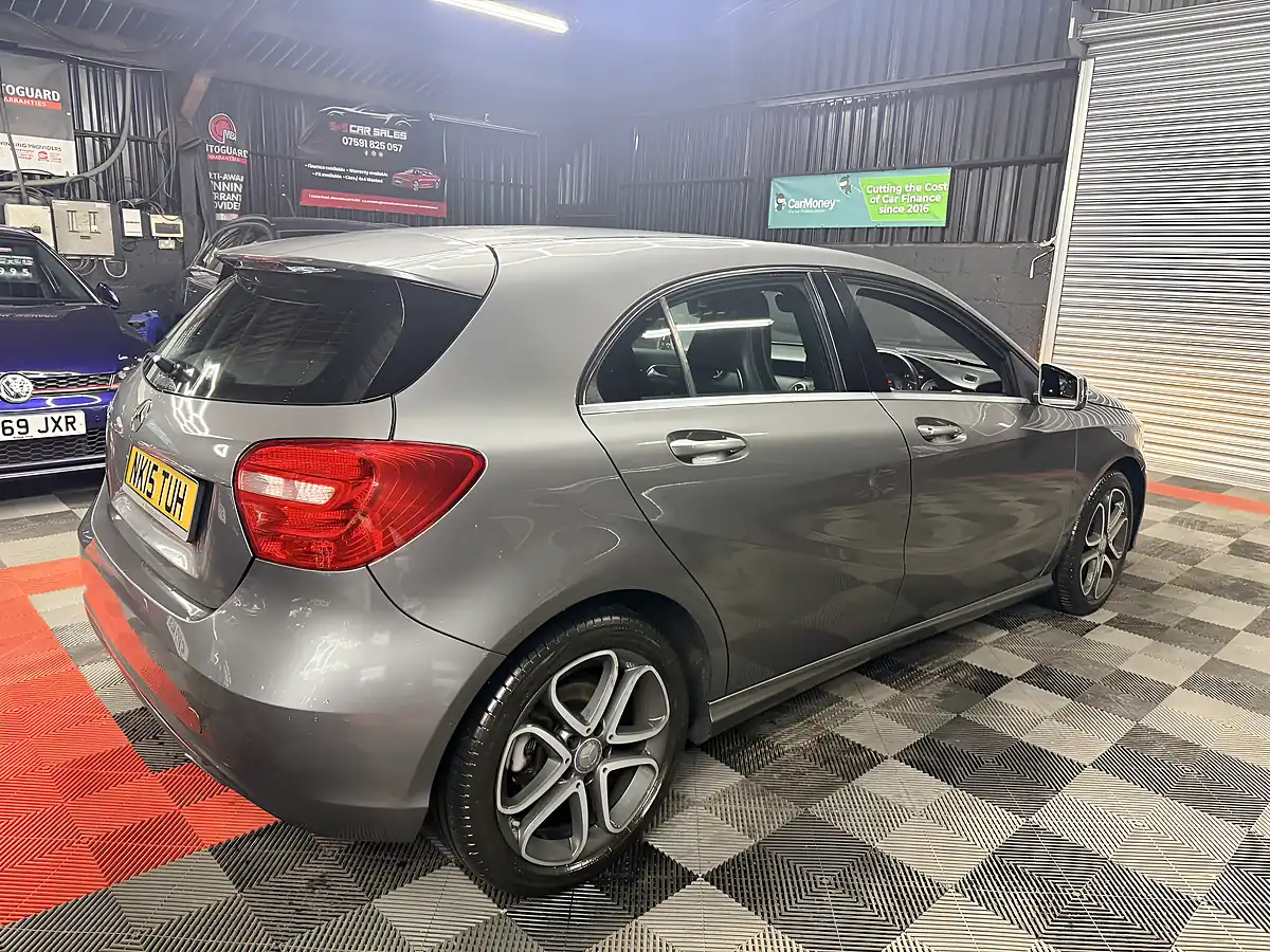 Used 2015 Mercedes-Benz a Class Sport Grey - Interior and Exterior details 3