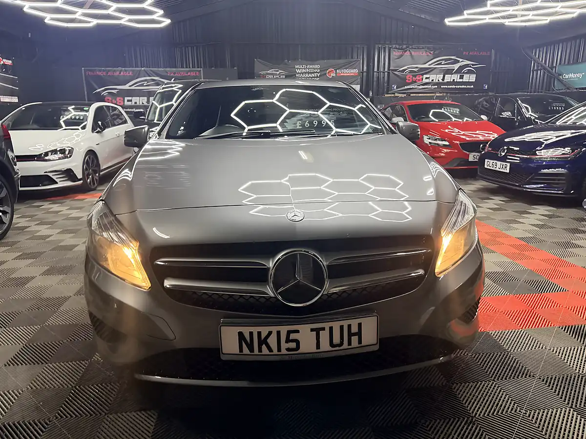 Used 2015 Mercedes-Benz a Class Sport Grey - Interior and Exterior details 7