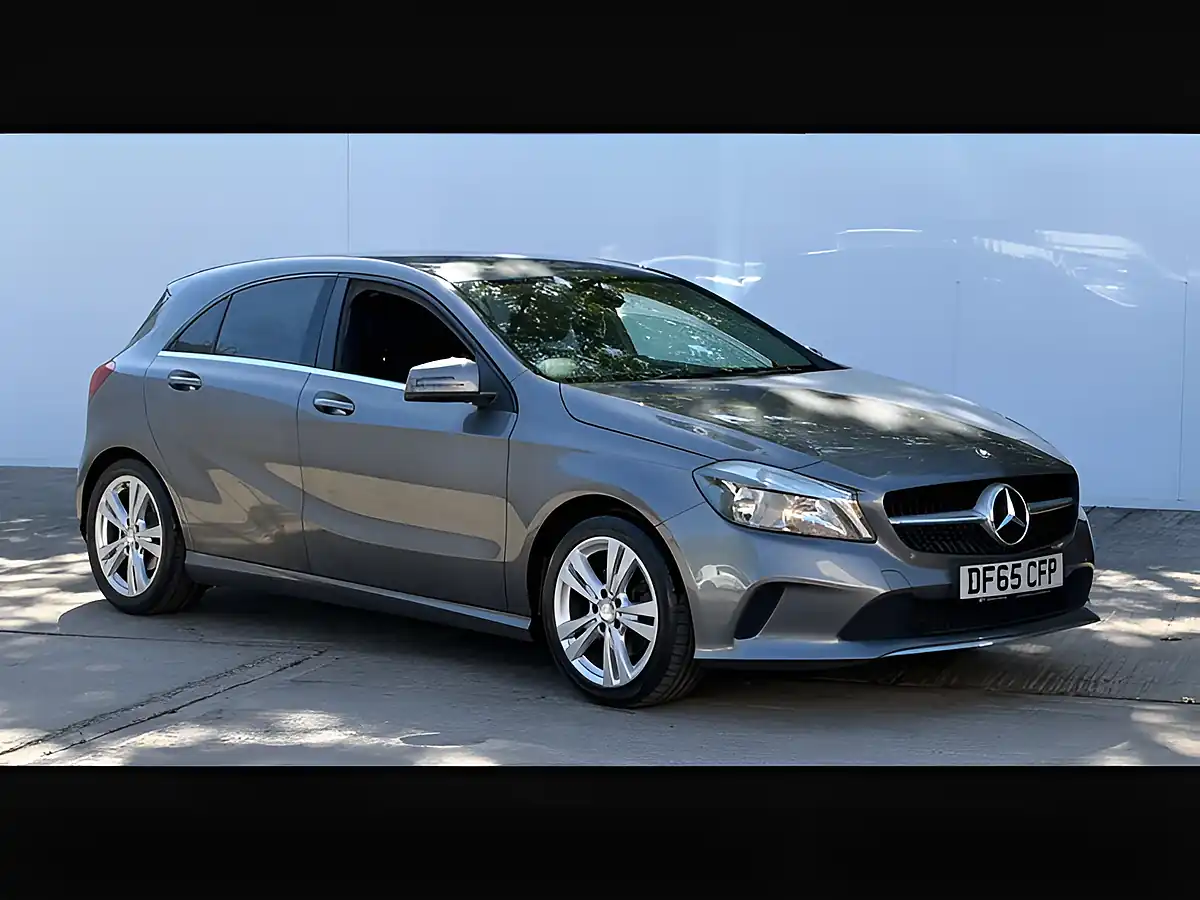 Used 2015 Mercedes-Benz a Class Sport Mountain Grey - Front View