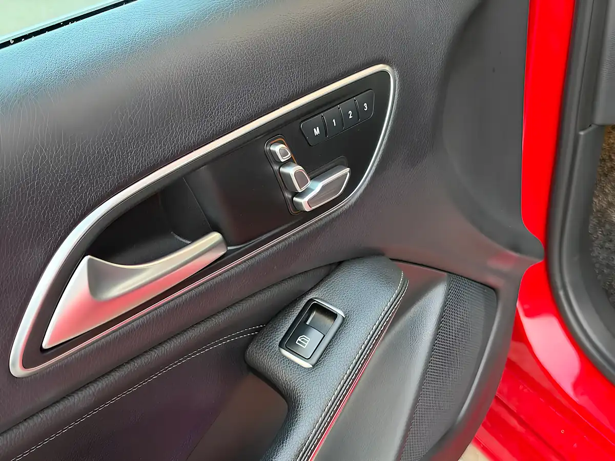 Used 2015 Mercedes-Benz a Class Sport (premium Plus) Red - Interior and Exterior details 11