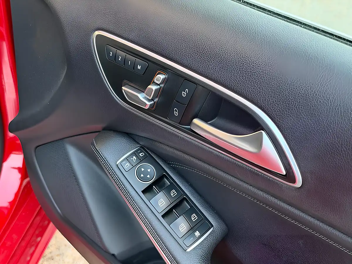 Used 2015 Mercedes-Benz a Class Sport (premium Plus) Red - Interior and Exterior details 12