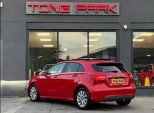Used 2015 Mercedes-Benz a Class Sport (premium Plus) Red - Interior and Exterior details 5