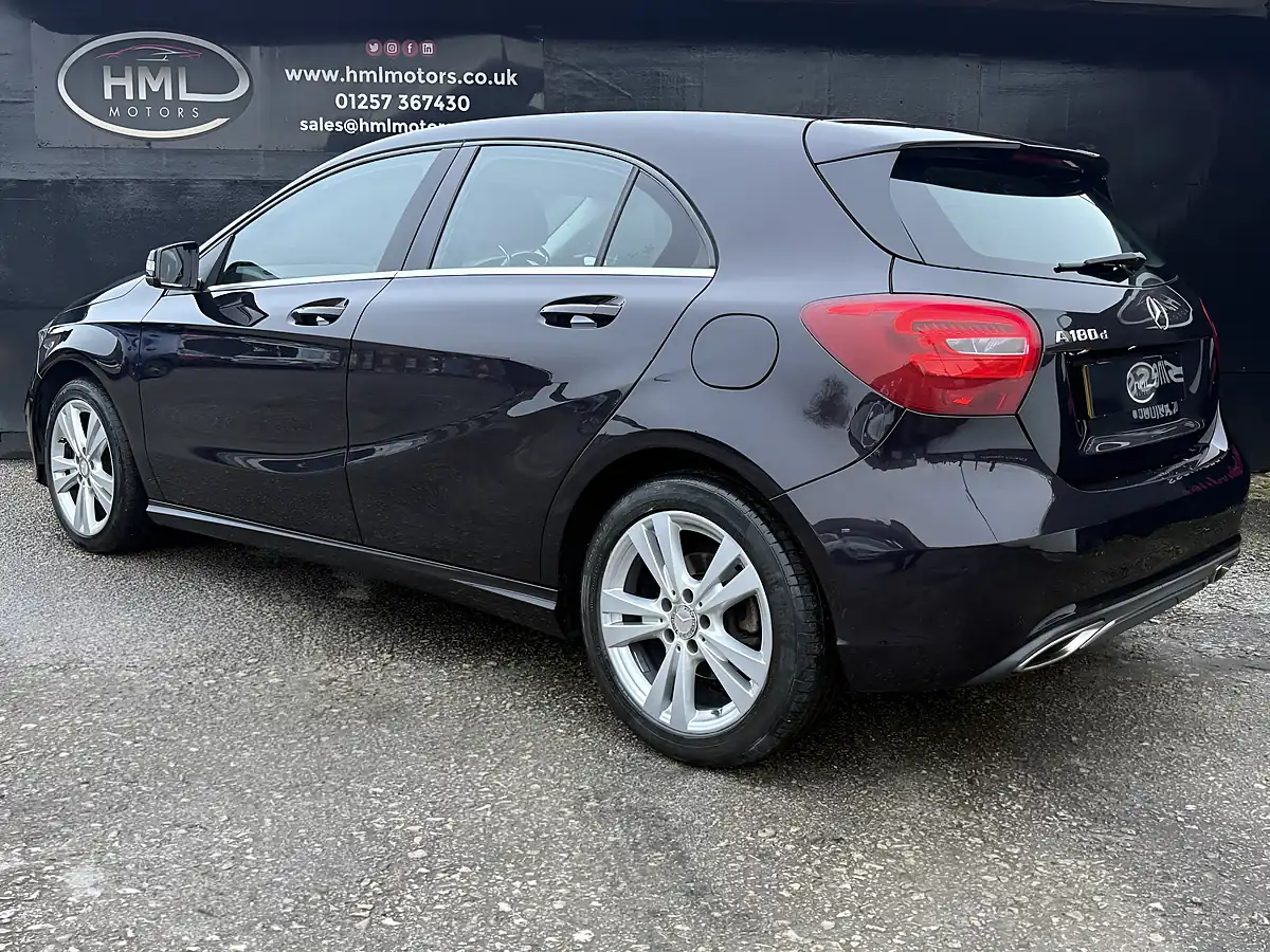 Used 2015 Mercedes-Benz a Class Sport Purple - Interior and Exterior details 4