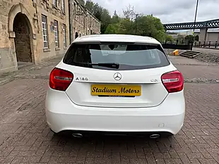 Used 2015 Mercedes-Benz a Class Sport White - Interior and Exterior details 11