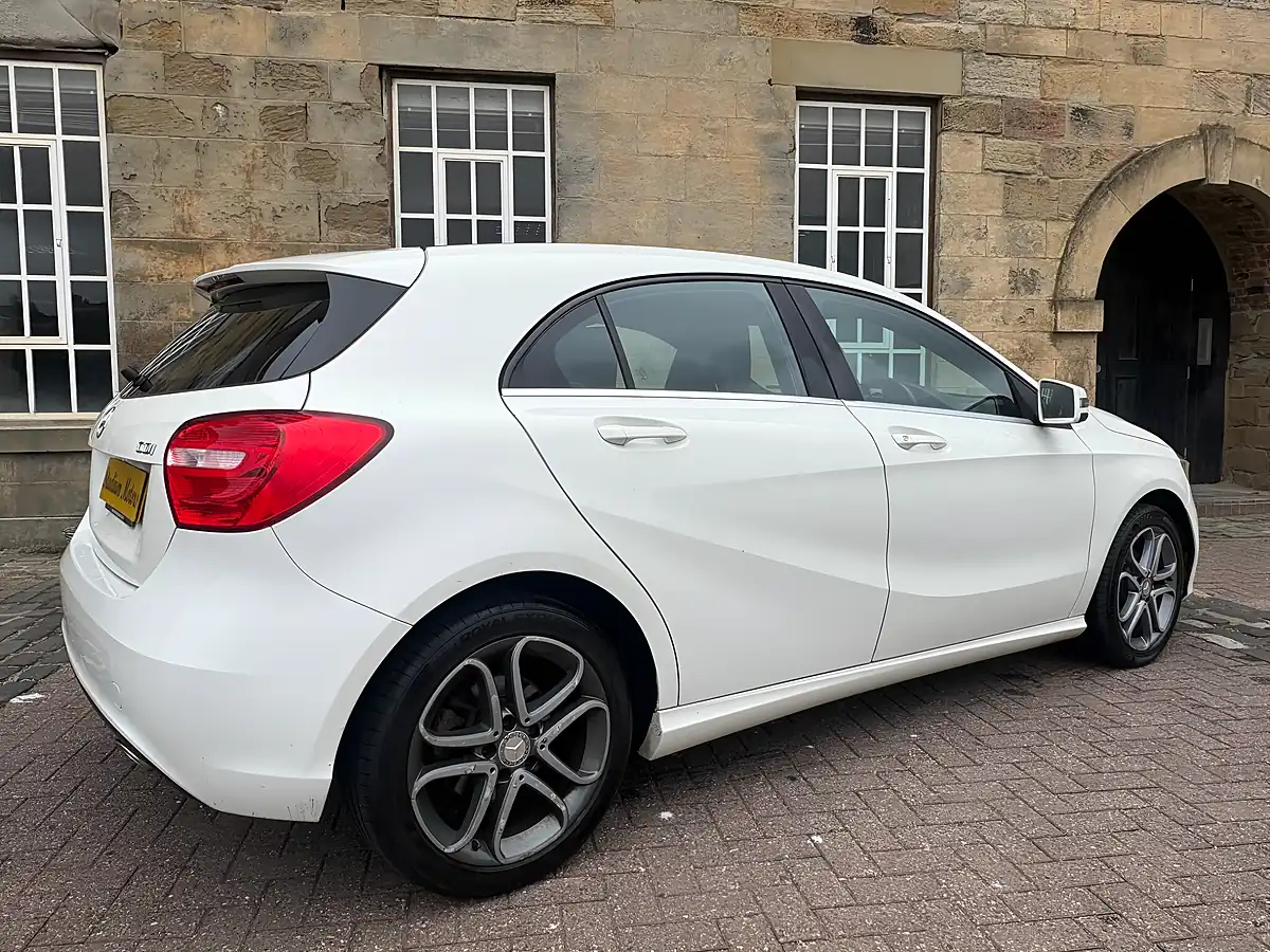 Used 2015 Mercedes-Benz a Class Sport White - Interior and Exterior details 16