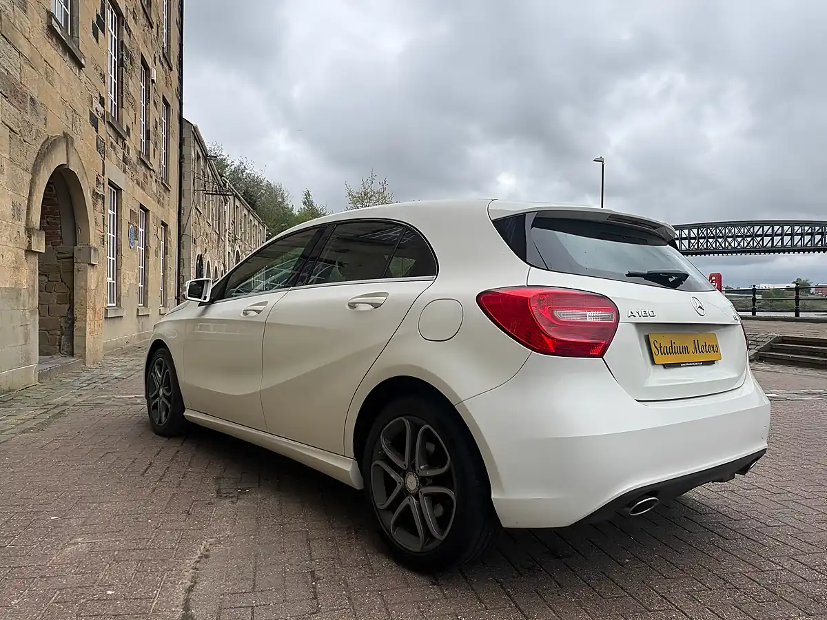 Used 2015 Mercedes-Benz a Class Sport White - Interior and Exterior details 17