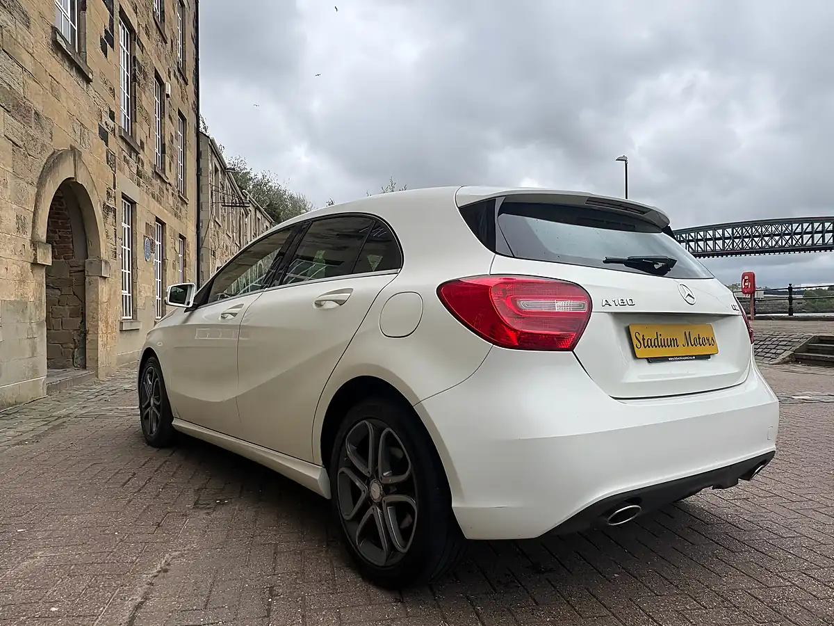 Used 2015 Mercedes-Benz a Class Sport White - Interior and Exterior details 18