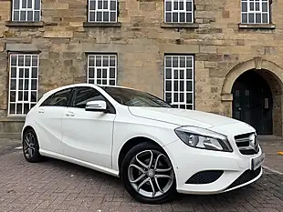 Used 2015 Mercedes-Benz a Class Sport White - Interior and Exterior details 4