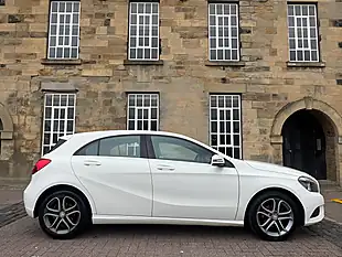 Used 2015 Mercedes-Benz a Class Sport White - Interior and Exterior details 7