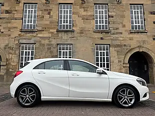Used 2015 Mercedes-Benz a Class Sport White - Interior and Exterior details 8