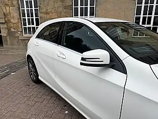 Used 2015 Mercedes-Benz a Class Sport White - Interior and Exterior details 9
