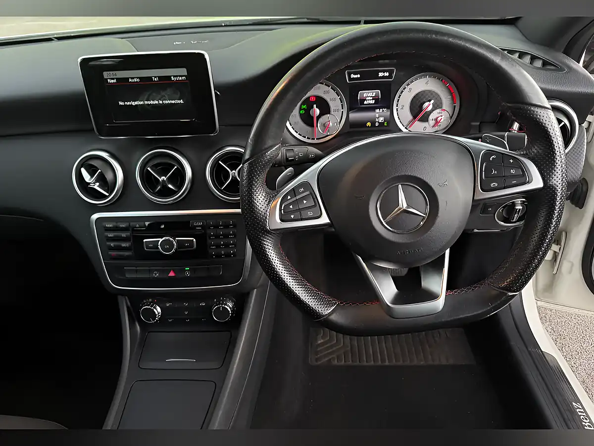 Used 2015 Mercedes-Benz a Class Sport White - Interior and Exterior details 15