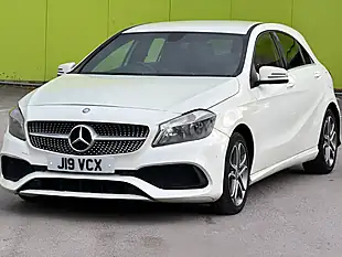 Used 2015 Mercedes-Benz a Class Sport White - Interior and Exterior details 2